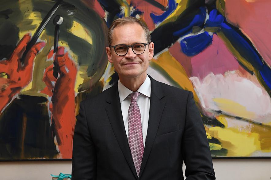 Bürgermeister Michael Müller im Interview mit Diplomatisches Magazin